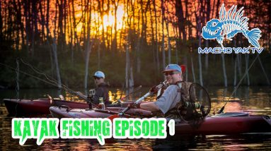 Kayak Fishing (Bass, pickerel) - Episode 01