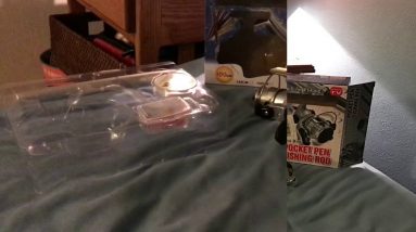 Micro fishing pole review! Super cool! |SpazFishing