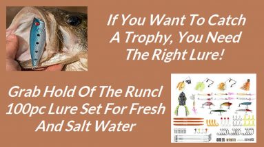 Christmas Gifts For Fishermen--Runcl Fishing Lure Set