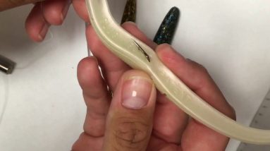 How to set up weedless lures like slug-go , senko , eels