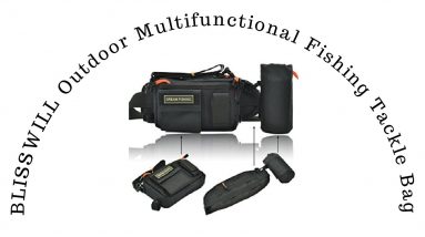 BLISSWILL Outdoor Multifunctional Fishing Tackle Bag-Gifts For Fishermen