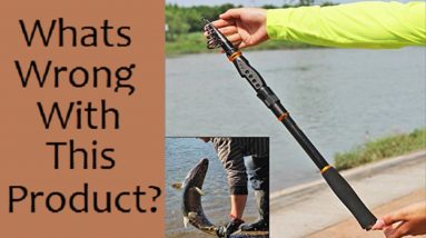 Sougayilang Spinning Telescopic Fishing Rod Graphite Carbon Fiber