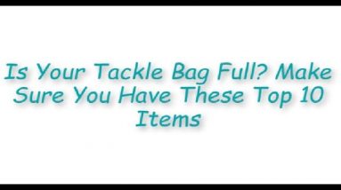 Wild River Nomad Tackle Bags Is Your Tackle Bag Full?